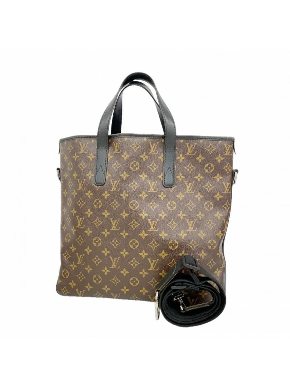 Louis Vuitton Tote Monogram Macassar Davis Brown 2-Way